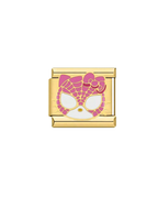 Hello spider kitty charm