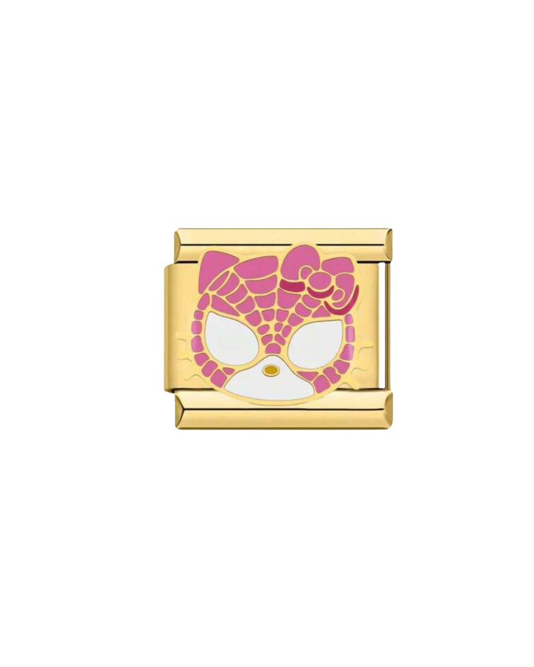 Hello spider kitty charm