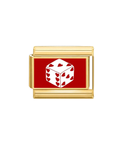Heart dice Charm