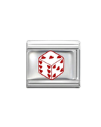 Heart dice Charm