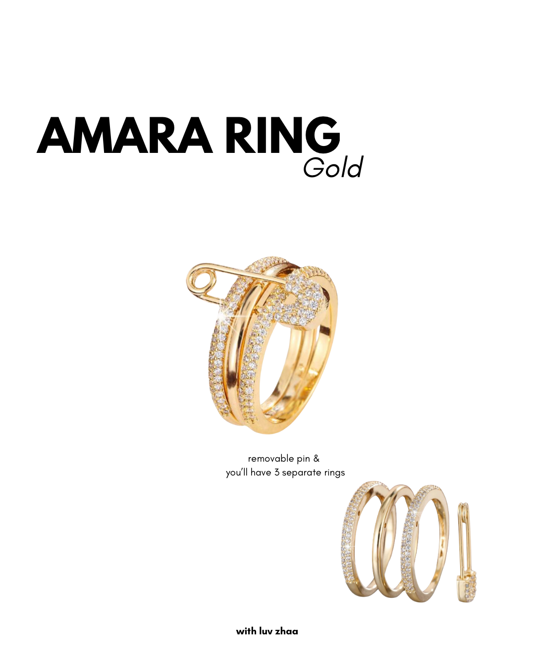 Amara Ring Gold
