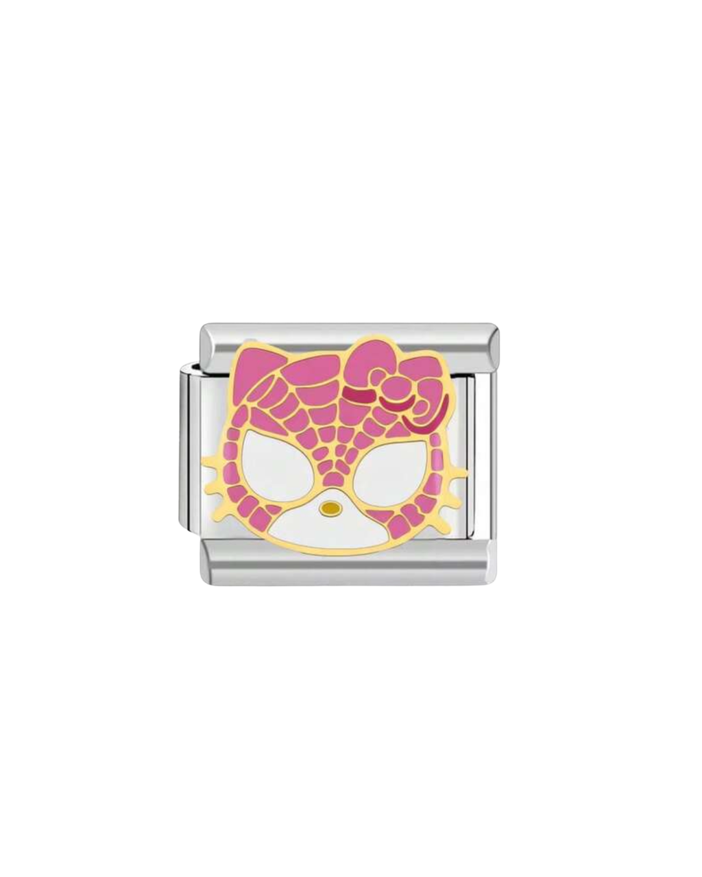 Hello spider kitty charm