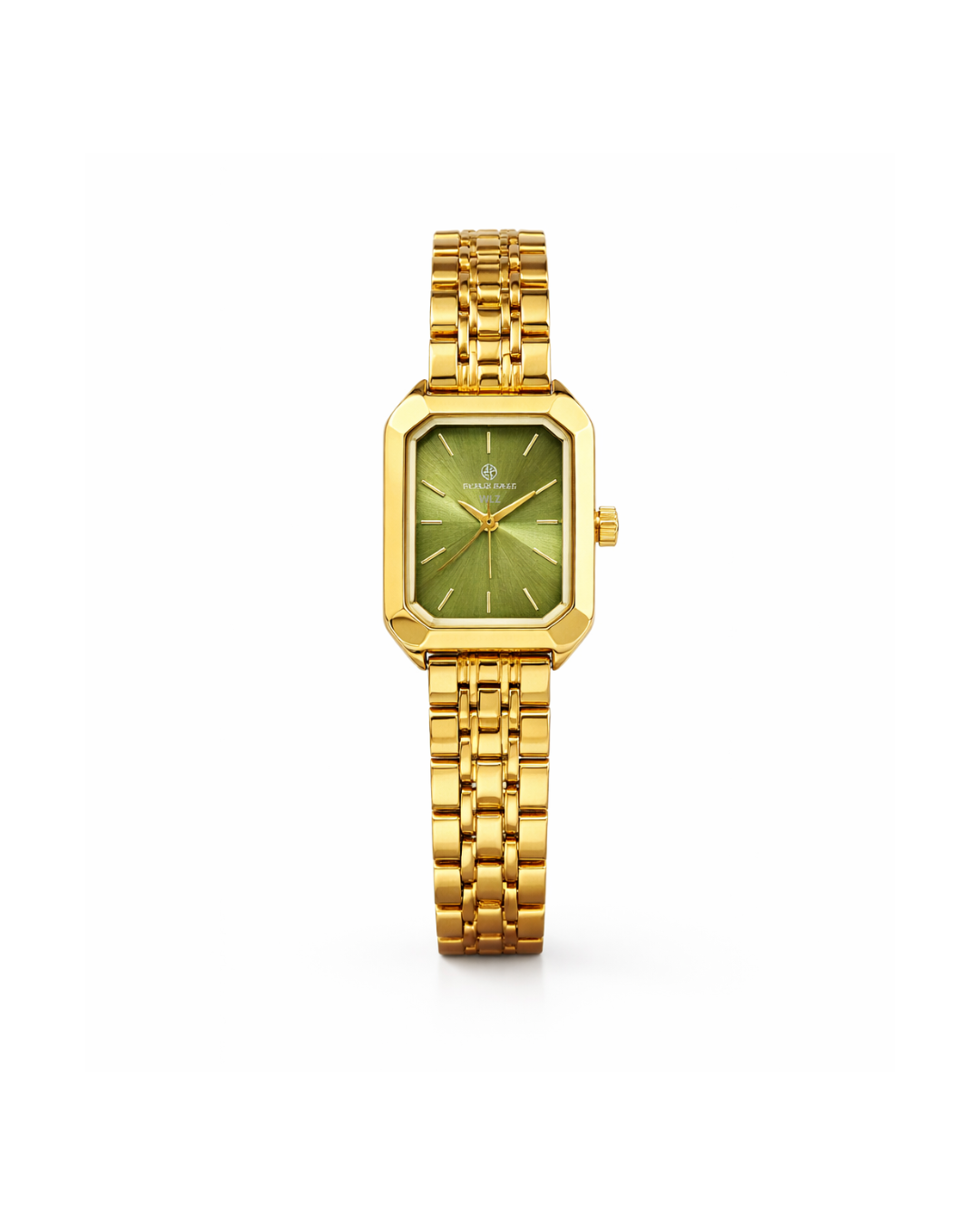 Classic Gold Watch - Green Face