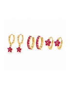 Flora huggie set